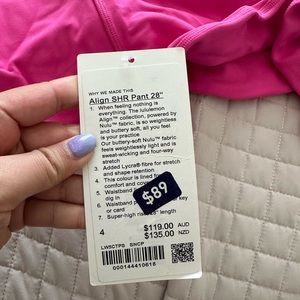 Lululemon Super High Rise Align